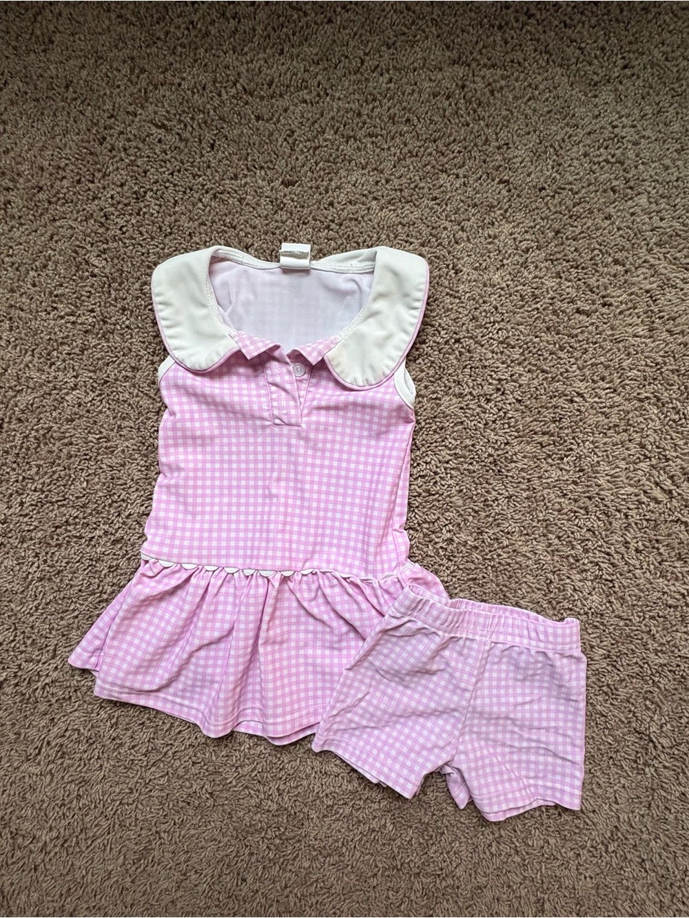 Stitchy Fish 18m Athletic Dress with matching shorts